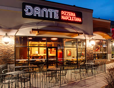 Dante Pizzeria Outside Seating